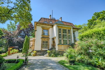 Bild - Herrschaftlich Wohnen mitten in der Stadt Hof/Saale – Jugendstil-Villa – Ein architektonisches Unikat mit Parkanlage