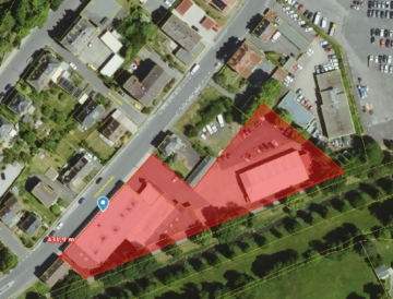 Gepflegte Gewerbeimmobilie unweit der Innenstadt von Marktredwitz- vollvermietet mit erweiterungspotential für Wohnbau- Renditeobjekt, 95615 Marktredwitz, Halle