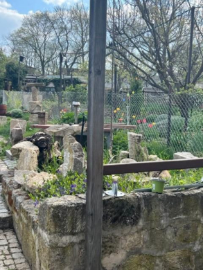 Garten - Hinterhof - Wohn- & Geschäftshaus im Zentrum von Naumburg/Saale – Fachwerkhaus – Fassade Denkmalschutz – 2 GE – 4 WE