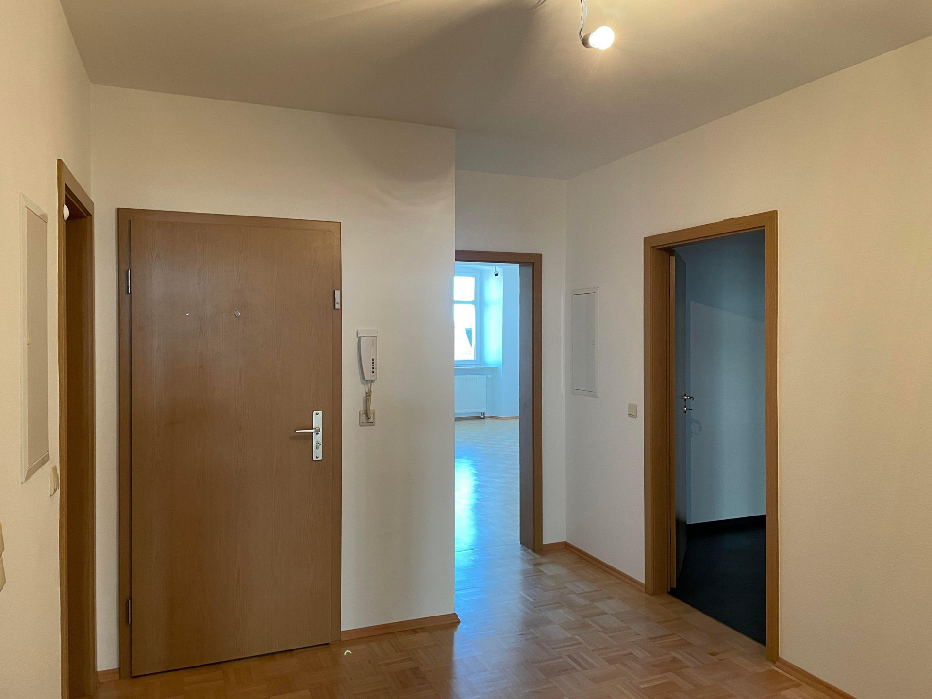 Flur /Eingangsbereich - Stilvoll sanierte Wohnung im Herzen der Hofer Altstadt – 2. OG mit Aufzug – ca. 127 m² Wohnfläche