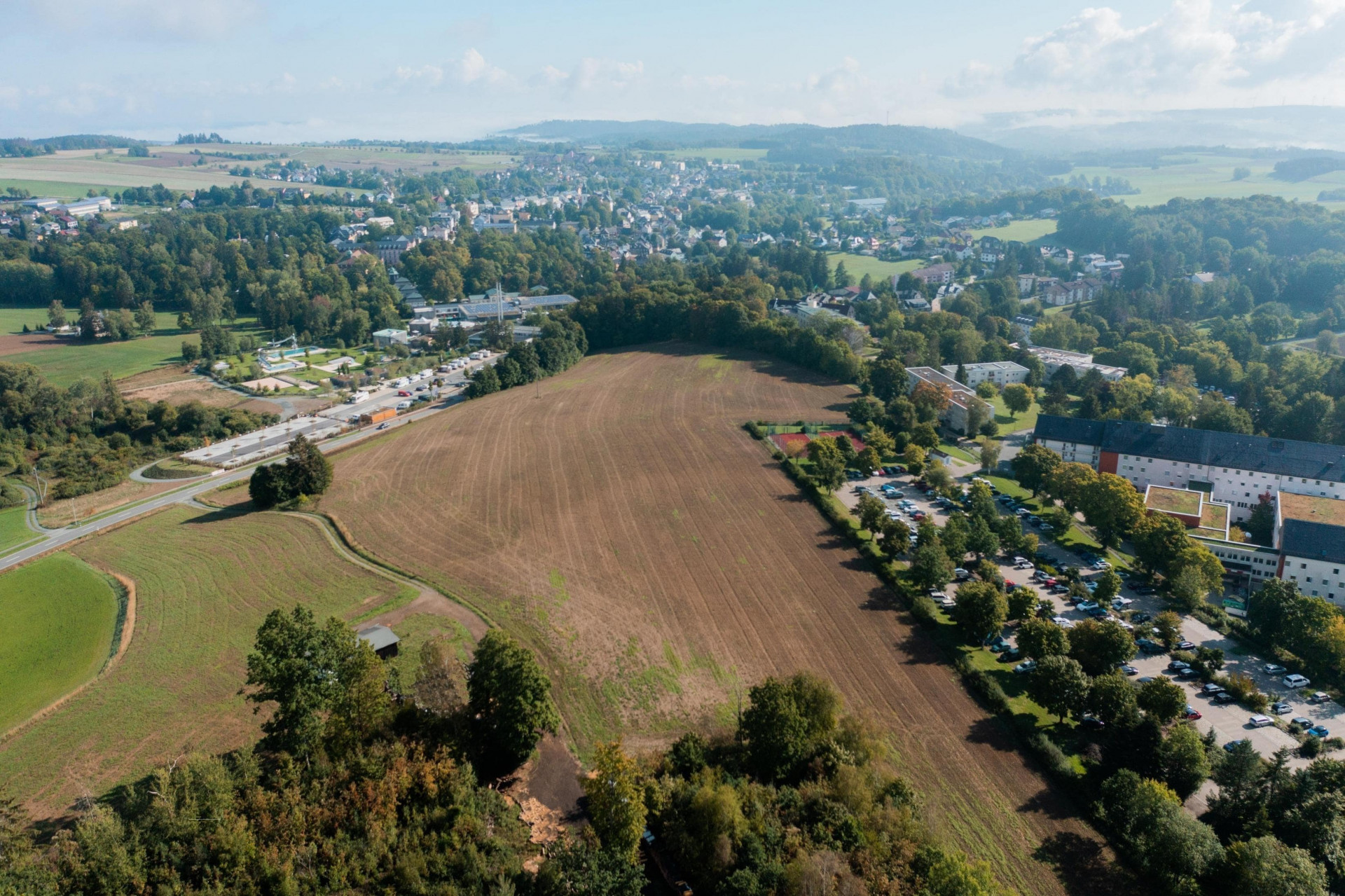 Titelbild - Entwicklungsfläche in unmittelbarer Nähe zur Therme – Kurort Bad Steben im Frankenwald