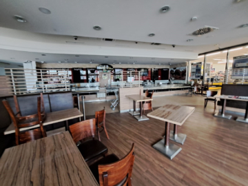 Bistrobereich - Großzügige, gut erreichbare Gewerbefläche (ca. 231 m²) im Gewerbegebiet Münchberg Nord – Nähe zur A9