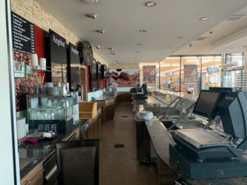 Verkaufstheke - Gewerbefläche (ca. 164 m²) in Münchberg/Gewerbegebiet – direkt an der A9 – erweiterbare Fläche