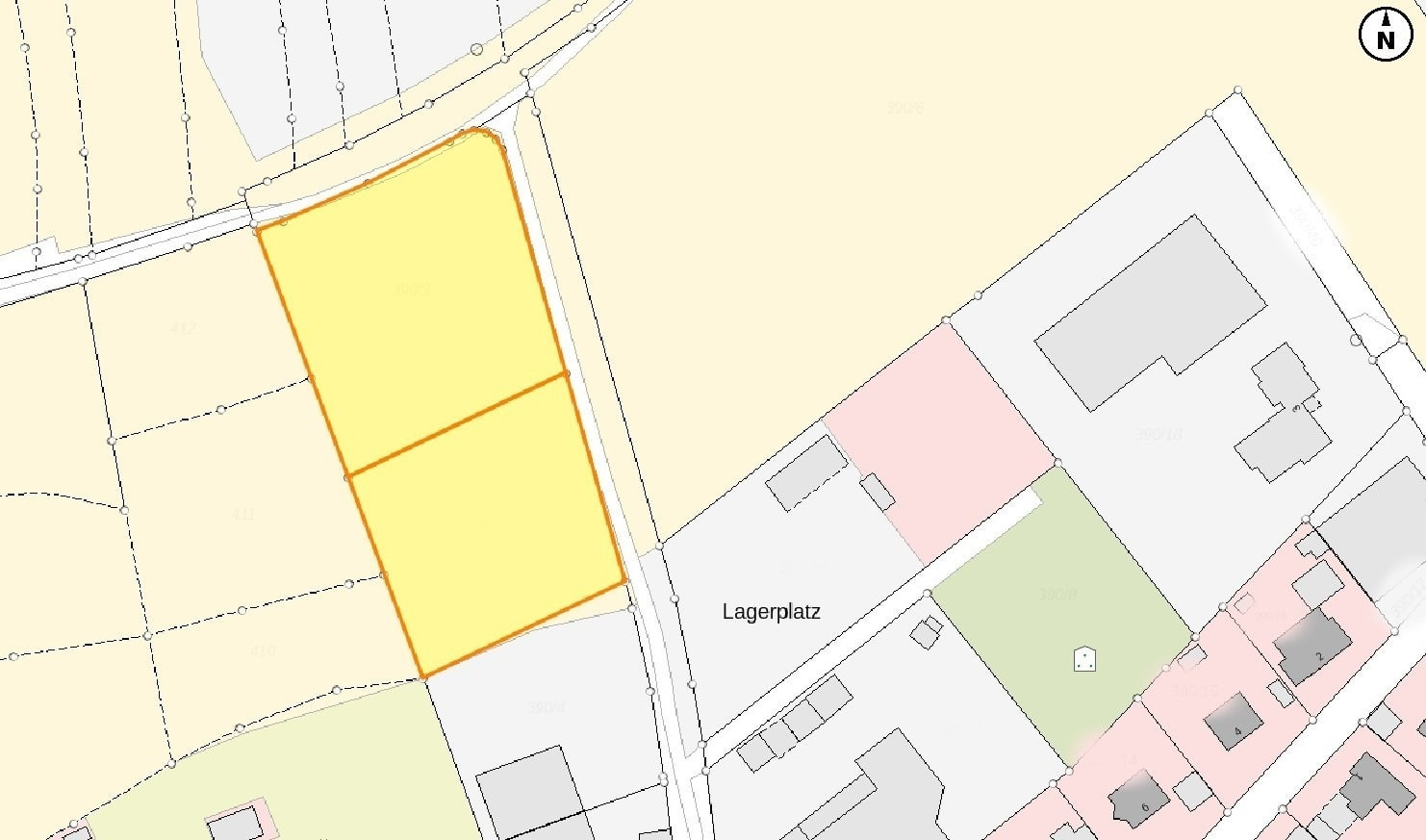 Titelbild - Gewerbegrundstück 5.547 m² im Gewerbegebiet Holenbrunn/Wunsiedel – gültiger B-Plan vorhanden