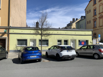 Außenansicht - Top-Location am Hauptbahnhof: Sofort nutzbare Gewerbefläche mit kleiner Terrasse – ideal für Café/Imbiss