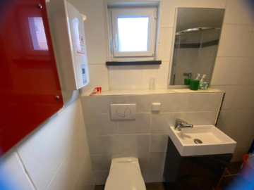 Badezimmer - Gemütliches Singlehäuschen in Greiz / Irchwitz – ca. 60 m² Wohnfläche – teilmodernisiert