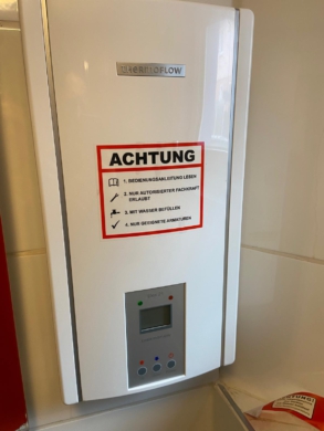 Durchlauferhitzer Badezimmer - Gemütliches Singlehäuschen in Greiz / Irchwitz – ca. 60 m² WF – Fachwerkhaus – ideal als Ferienimmobilie
