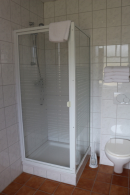 Badezimmer - Top-Lage im Wallfahrtsort Marienweiher/Frankenwald – Gasthof/Biergarten + Pension sofort betriebsbereit