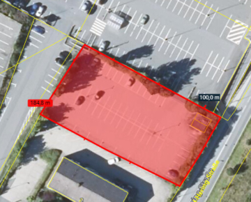 Gewerbegrundstück mit ca. 1.971 m² – aktuell vermietet als Parkfläche – 58 Stellplätze, 95032 Hof, Gewerbe