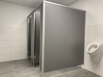 WC - Moderne Büroflächen (ca. 292,37 m²) im Stadtzentrum mit Blick auf die Saale – Innenausbau nach Mieterwunsch