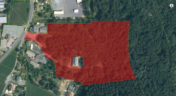 Karten_lageplan - Baugrundstück, mit gültigem B-Plan für Wohnbebauung (Geschossbau) in 1A-Lage – sofort verfügbar