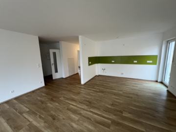 Wohnküche - 4-Zimmer-Wohnung in Rehau – Aufzug – Balkon – Garage mit direktem Zugang zum Gebäude – Baujahr 2016
