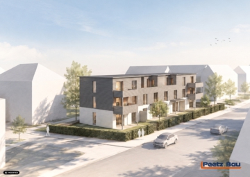 Neubaueigentumswohnung – Maisonette – ca. 104 m² Wohnfläche – Dachterrasse – 2 PKW-Stellplätze, 95028 Hof, Maisonettewohnung